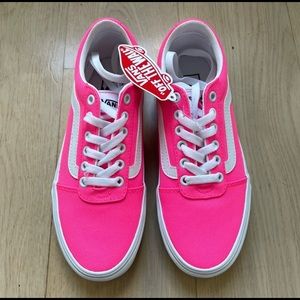 Brand New Neon Pink Vans